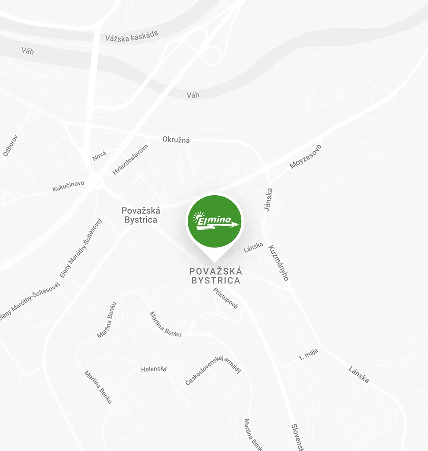 Mapa showroomu